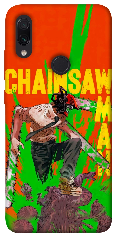 Чехол Chainsaw man для Xiaomi Redmi Note 7