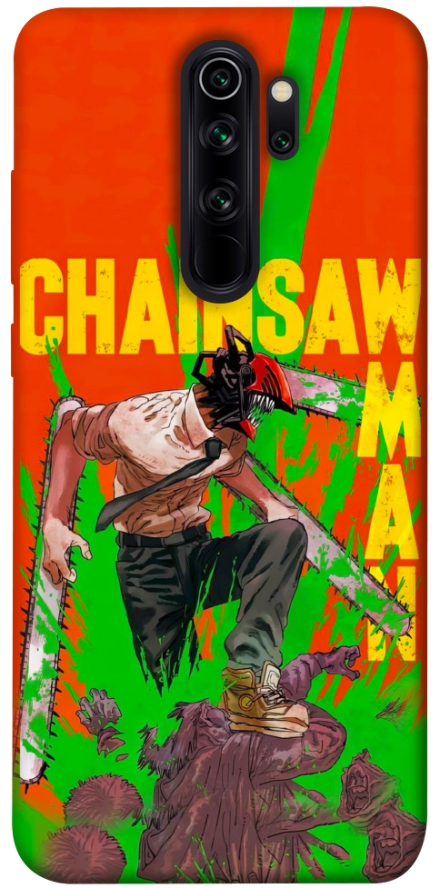Чехол Chainsaw man для Xiaomi Redmi Note 8 Pro