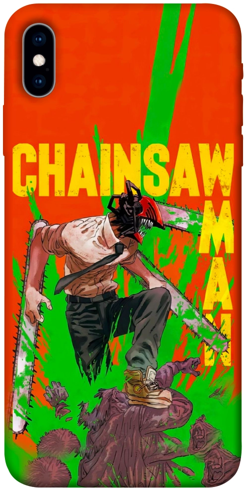 Чохол Chainsaw man для iPhone XS