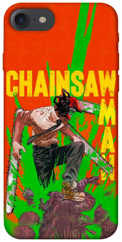 Чохол Chainsaw man для iPhone 8