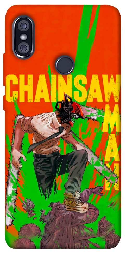 Чохол Chainsaw man для Xiaomi Redmi Note 5 (Dual Camera)