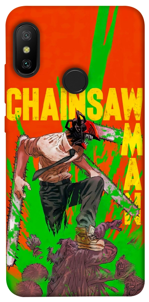 Чохол Chainsaw man для Xiaomi Redmi 6 Pro