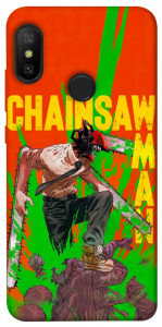 Чохол Chainsaw man для Xiaomi Redmi 6 Pro
