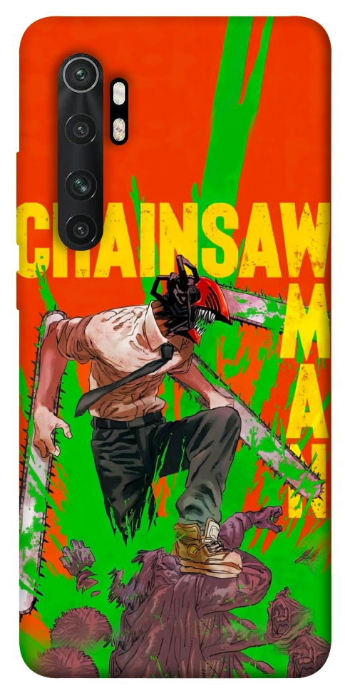 Чехол Chainsaw man для Xiaomi Mi Note 10 Lite