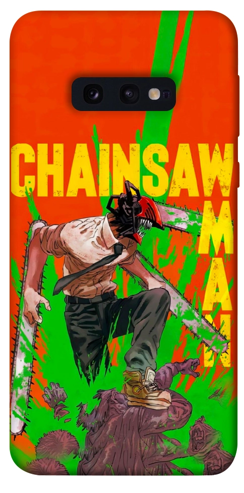 Чехол Chainsaw man для Galaxy S10e
