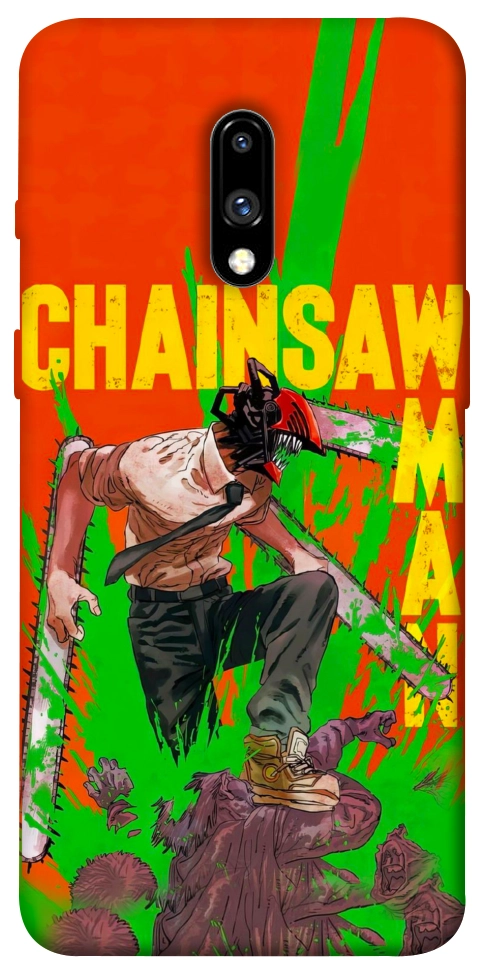 Чехол Chainsaw man для OnePlus 7