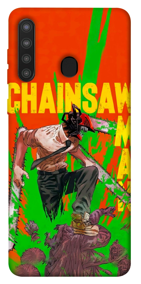 Чехол Chainsaw man для Galaxy A21