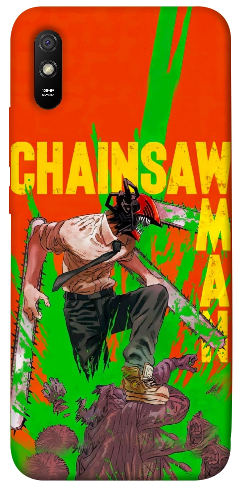 Чехол Chainsaw man для Xiaomi Redmi 9A