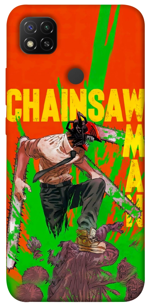 Чохол Chainsaw man для Xiaomi Redmi 9C