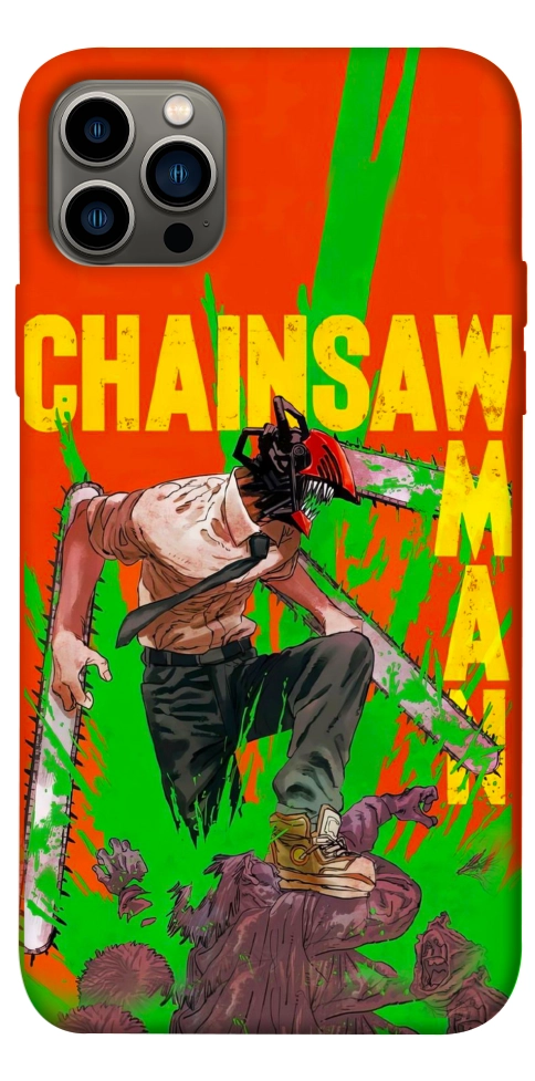 Чехол Chainsaw man для iPhone 12 Pro