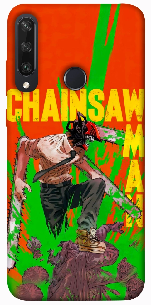 Чехол Chainsaw man для Huawei Y6p