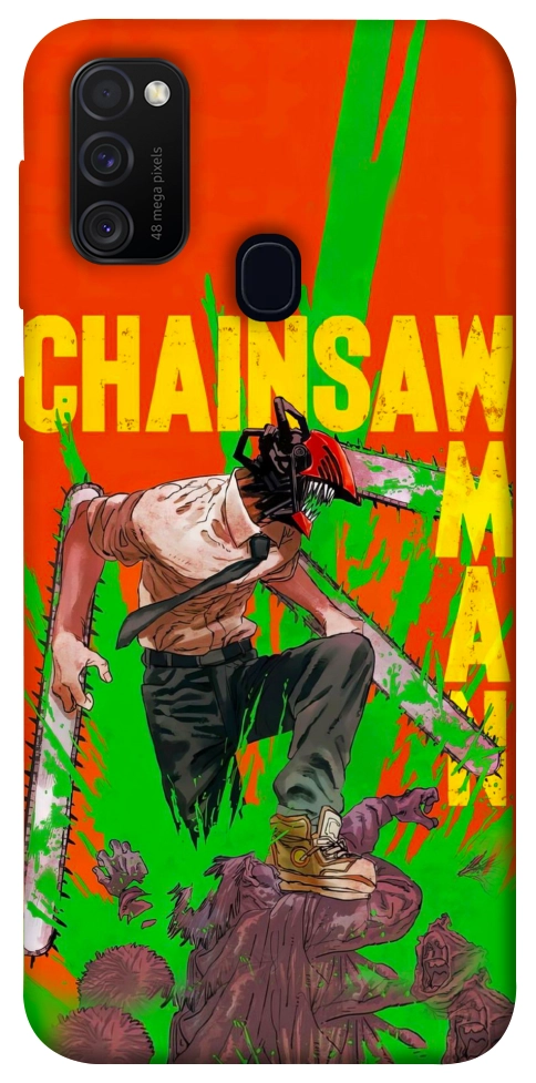 Чехол Chainsaw man для Galaxy M30s