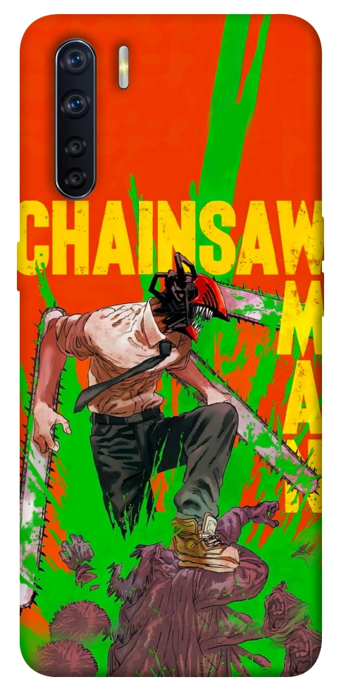 Чехол Chainsaw man для Oppo A91