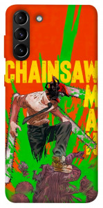 Чехол Chainsaw man для Galaxy S21+
