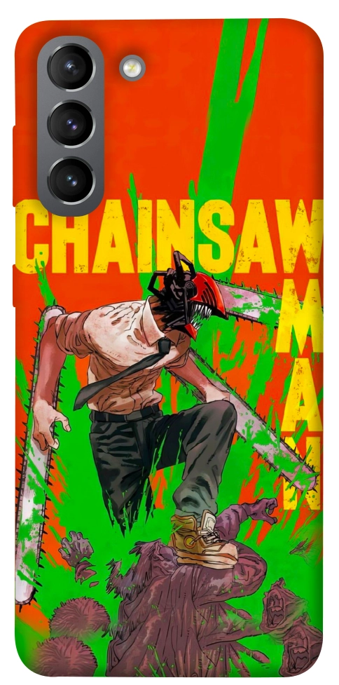 Чохол Chainsaw man для Galaxy S21