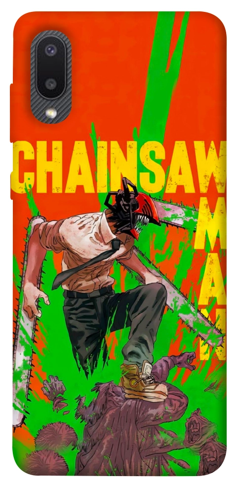 Чохол Chainsaw man для Galaxy A02