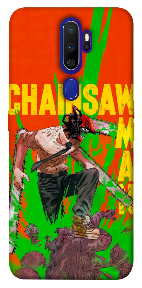 Чохол Chainsaw man для Oppo A9 (2020)