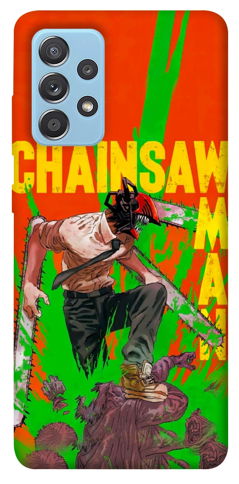 Чехол Chainsaw man для Galaxy A52