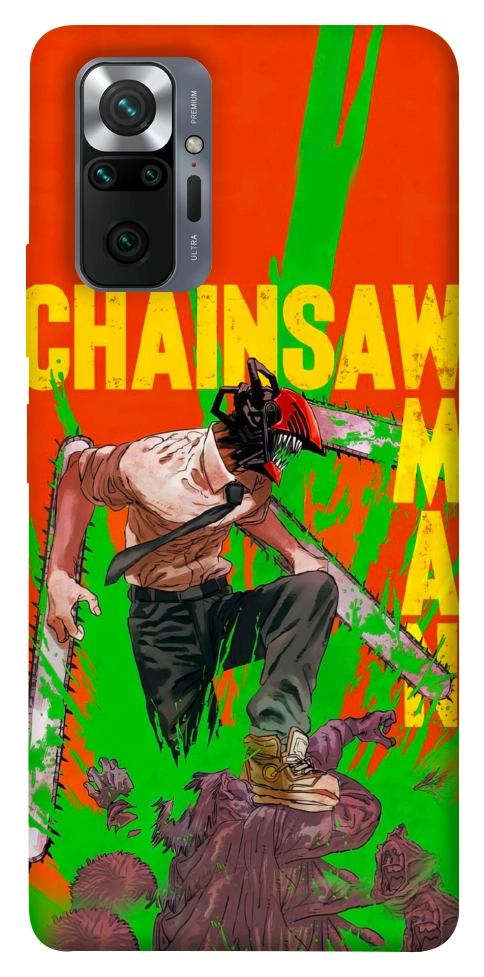 Чехол Chainsaw man для Xiaomi Redmi Note 10 Pro