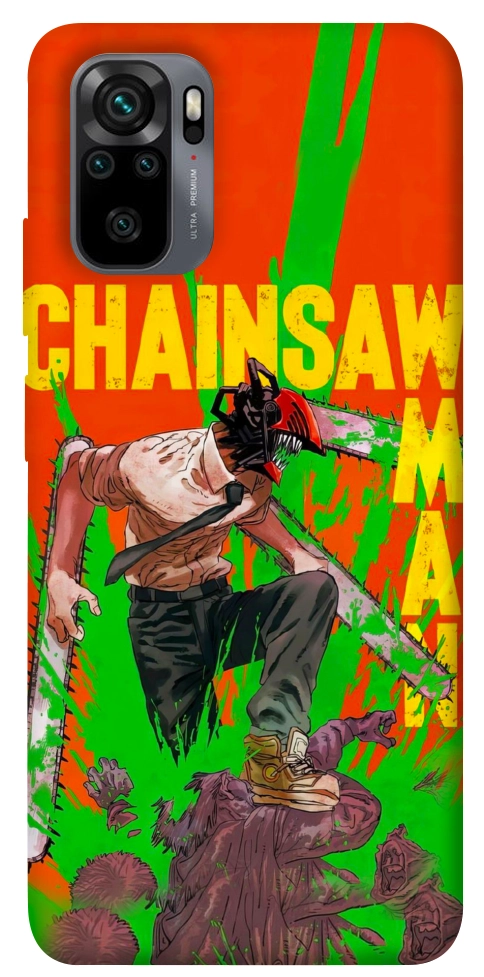 Чохол Chainsaw man для Xiaomi Redmi Note 10