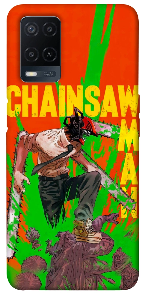 Чехол Chainsaw man для Oppo A54 4G