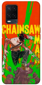 Чехол Chainsaw man для Oppo A54 4G