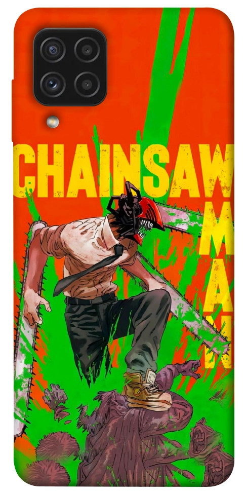 Чохол Chainsaw man для Galaxy A22 4G
