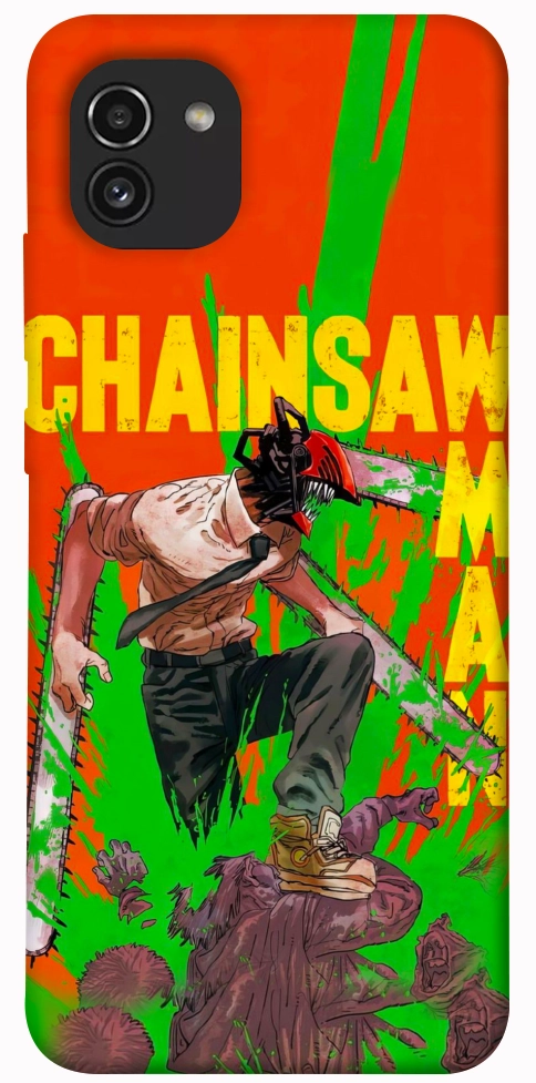 Чехол Chainsaw man для Galaxy A03