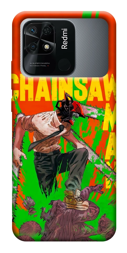 Чохол Chainsaw man для Xiaomi Redmi 10C