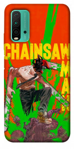 Чехол Chainsaw man для Xiaomi Redmi 9T