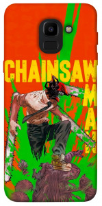 Чохол Chainsaw man для Galaxy J6 (2018)