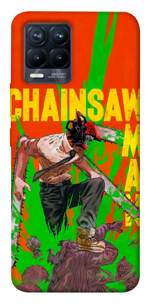 Чохол Chainsaw man для Realme 8