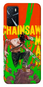 Чохол Chainsaw man для Oppo A16 4G