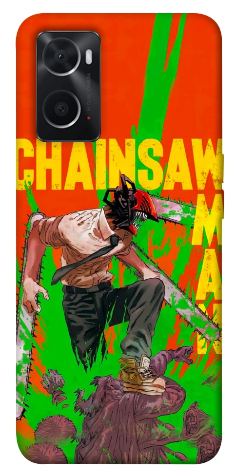Чехол Chainsaw man для Oppo A76 4G