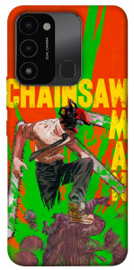 Чехол Chainsaw man для TECNO Spark 8C