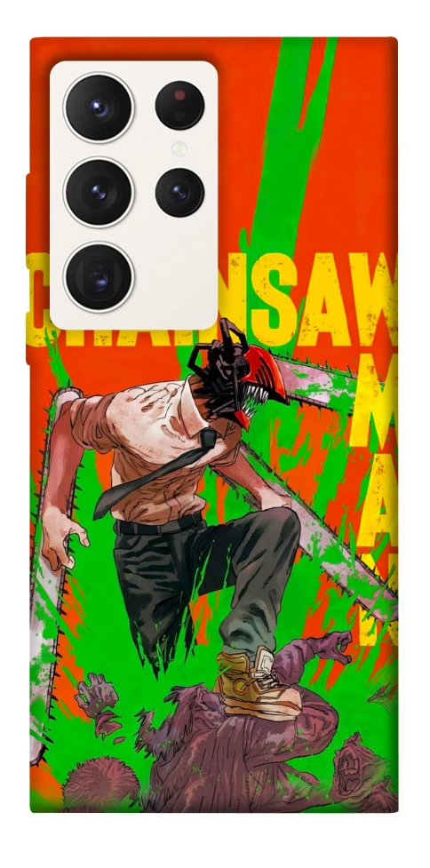 Чохол Chainsaw man для Galaxy S23 Ultra