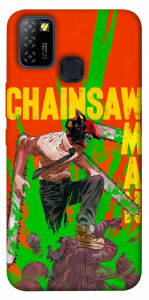 Чехол Chainsaw man для Infinix Hot 10 Lite
