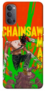 Чехол Chainsaw man для Oppo Reno 4