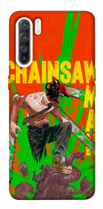 Чехол Chainsaw man для Oppo Reno 3