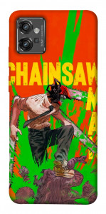 Чехол Chainsaw man для Motorola Moto G32
