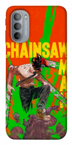 Чохол Chainsaw man для Motorola Moto G31