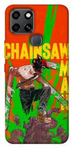 Чехол Chainsaw man для Infinix Smart 6