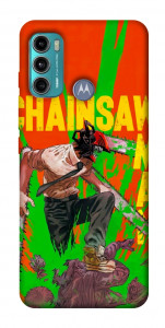 Чохол Chainsaw man для Motorola Moto G60