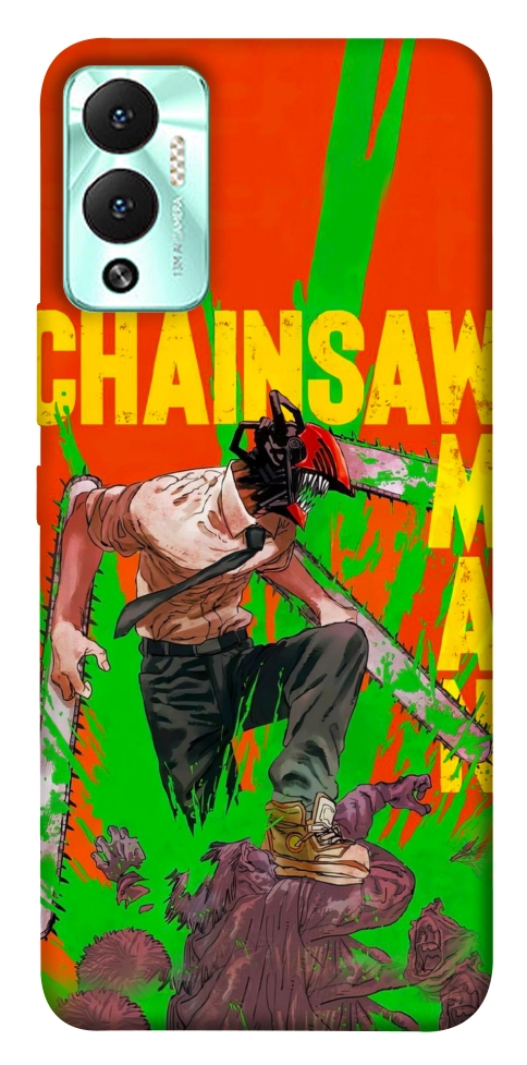 Чехол Chainsaw man для Infinix Hot 12 Play