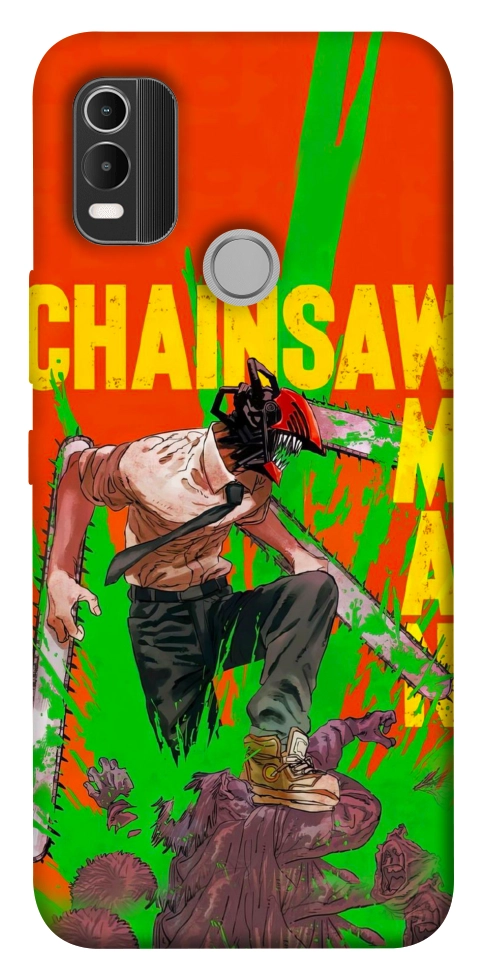Чехол Chainsaw man для Nokia C21 Plus