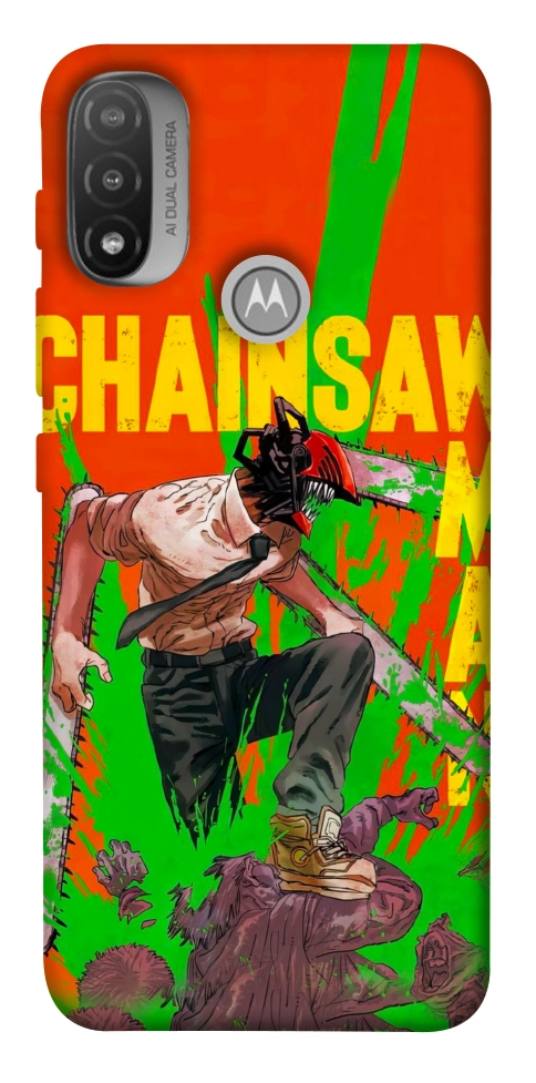 Чехол Chainsaw man для Motorola Moto E20
