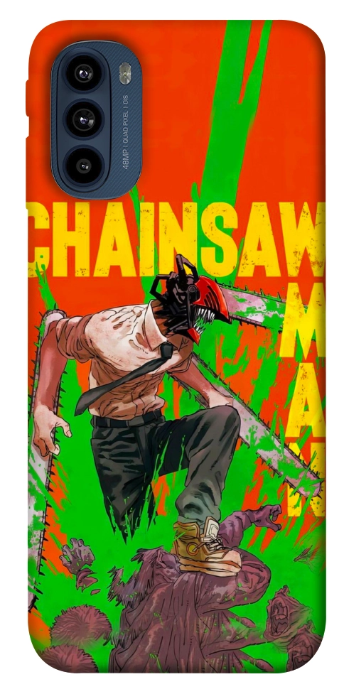 Чохол Chainsaw man для Motorola Moto G41