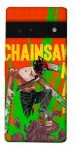 Чохол Chainsaw man для Google Pixel 6 Pro