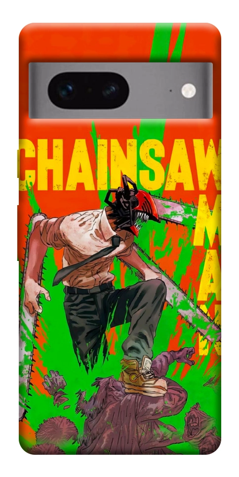 Чохол Chainsaw man для Google Pixel 7