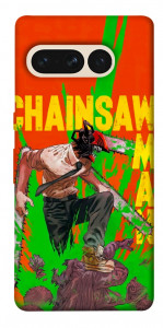 Чехол Chainsaw man для Google Pixel 7 Pro